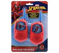 Spiderman Walkie Talkie Pack of 2-100 Metre Range - Requires 1x 9V 6LR61 Battery in Each