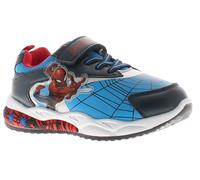 Spiderman Webs Boys Trainers Blue, 11
