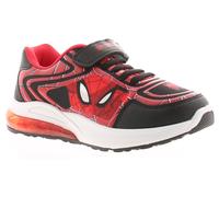 Spiderman Younger Boys Trainers Emboss Lights Touch Fastening red UK Size 12