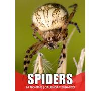 Spiders Calendar 2026 - 2027: Organize Life with Ease from 2026 to 2027 Featuring US Holidays and a Clean Format