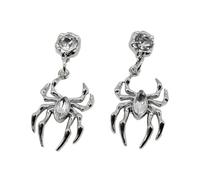 Spiders Drop Ear Adornment Elegant Bowknot Ribbon Spiders Heart Ear Drops Delicate Decoration For Women Stylish Statement Earrings