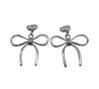 Spiders Drop Ear Adornment Elegant Bowknot Ribbon Spiders Heart Ear Drops Delicate Decoration For Women Stylish Statement Earrings
