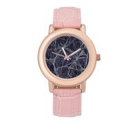 Spiders Silks Pattern Cute Watches for Women Fashion Paint Adjustable Wrist Watch Work Workout