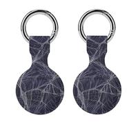Spiders Silks Pattern Full Protective Cover Case with Keyring Silicone Skin