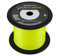SpiderWire Dura 4, Fishing Line, Superline, , Predator Fishing, Pike, Perch, Zander, Trout, Unisex, Yellow, 0.1mm | 9.1kg | 20lb | 1800yd