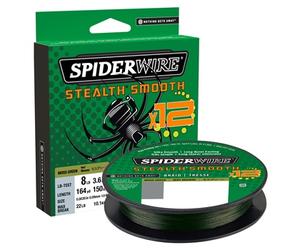 Spiderwire Stealth Smooth 12 Moss Green Braid 150m - 0.07mm 2.7kg