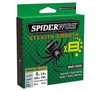 Spiderwire Stealth Smooth 8 New 2020, Blue Camo, 8-Way Braided Cord with Micro Coating, 150 m, 0.06 mm - 0.39 mm, 5.4 kg - 46.3 kg (150, 0.29 mm - 26.4 kg)