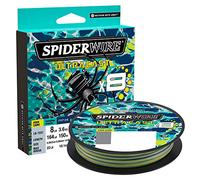 SpiderWire Superline Ultracast Braid, Aqua Camo, 20lb | 9kg, 164yd | 150m Braided Fishing Line, Suitable for Freshwater and Saltwater Environments
