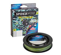 SpiderWire Ultracast Braid Vanish Fluorocarbon Dual Spool, 15lb Aqua Camo Braid with 30lb Clear Fluoro Leader, 164yd | 150m