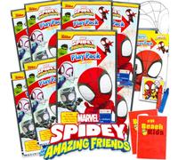 Spidey and Friends Party Favors for Kids Bundle - 8 Mini Activity Packs