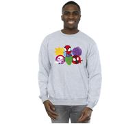 Spidey And His Amazing Friends Faces Sweatshirt Marvel Grey 5XL