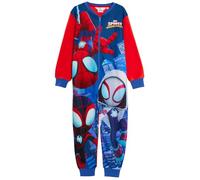 Spidey and His Amazing Friends Fleece Onesie 7-8 Years Red
