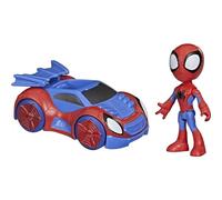 Spidey and his Amazing Friends Hasbro Marvel Spidey Action Figure and Web-Crawler Vehicle, for Children Aged 3 And Up, Multicolor, F1940