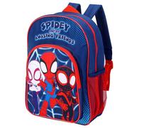 Spidey and His Amazing Friends Kids Childrens Premium Backpack School Rucksack Travel Bag with side mesh pocket and front zipped pocket