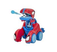 SPIDEY AND HIS AMAZING FRIENDS MARVEL Spidey-Rex Racer - 8-Inch Vehicle with Sounds that Transforms from Vehicle Into Dinosaur