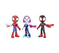 SPIDEY AND HIS AMAZING FRIENDS Marvel Supersized Hero 22.5-cm Action Figures 3-Pack