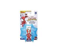 SPIDEY AND HIS AMAZING FRIENDS Marvel Webs Up Mini, 6 cm Collectable Action Figure in Web Case, for Kids from 3 Years