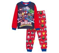 Spidey And His Amazing Friends Pyjamas Kids Spiderman Pjs Set Hulk Iron Man Black Panther Gwen Miles Morales Nightwear