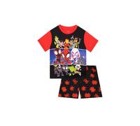 Spidey And His Amazing Friends Pyjamas Marvel Black 6-7 Years