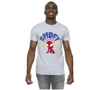 Spidey And His Amazing Friends Rescue T-Shirt Marvel Grey XL