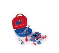 SMOBY Spidey and His Amazing Friends Tool Box for kids - Help Spidey to build for adventures across the Spiderverse. Includes accessories and stickers for Boys and Girls Ages 3 4 5 6 7 Years
