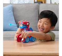 Spidey and his Amazing Friends MARVEL Spidey-Rex Racer - 8-Inch Vehicle with Sounds that Transforms from Vehicle Into Dinosaur