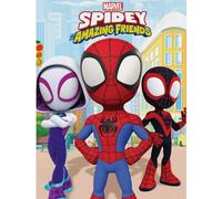Spidey And His Amazing Friends Spidey To The Rescue Canvas Print Multicoloured (60Cm X 80Cm)