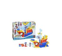 Marvel Spidey & His Amazing Friends Water-Webs Webs Ahoy Bubble Pirate Ship