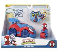 Spidey and His Amazing Friends Web Strike 2-in-1 Vehicle