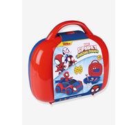 SMOBY Spidey and His Amazing Friends Tool Box for kids - Help Spidey to build for adventures across the Spiderverse. Includes accessories and stickers for Boys and Girls Ages 3 4 5 6 7 Years