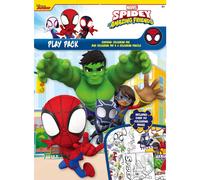 Marvel Spider Amazing Friends Play Pack With Colouring Pads & Pencils Toys for a Pound