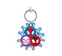 SPIDEY & FRIENDS (THREE) SPINNER KEYCHAIN