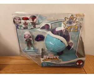 Spidey Ghost Spider Vehicle and Figure Toys Gwen Spiderman and friends