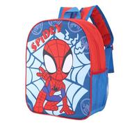 Spidey Kids Backpack, Lightweight School & Travel Bag for Boys & Girls | Toddler Nursery Rucksack with Adjustable Shoulder Straps & Side Mesh Pockets | Premium Small Backpacks