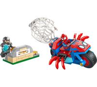 Spidey on his Motorcycle vs. Rhino