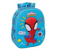 SPIDEY School Backpack, 3D Design, Ideal for Children of Different Ages, Comfortable and Versatile, Quality and Resistance, 27 x 10 x 33 cm