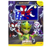 Spidey y su superequipo. Mi cuento con luz nocturna: Con módulo de luz extraíble
