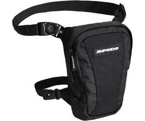 Spidi 3L Leg Bag, black, size 3 Ltr.