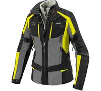 Spidi 4 Season Evo H2Out Ladies Motorcycle Textile Jacket, black/yellow, size S
