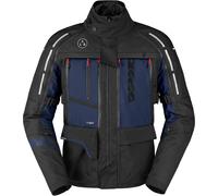 Spidi 4 Season V3 H2Out waterproof Textile Jacket, black-blue, size S for Men