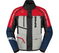 Spidi 4 Season V3 H2Out waterproof Textile Jacket, ice/red/blue, size XXL