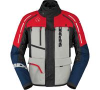 Spidi 4 Season V3 H2Out, textile jacket H2Out XL Light Grey/Red/Dark Blue/Black