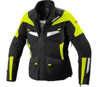 Spidi Alpentrophy H2Out Motorcycle Textile Jacket, black-yellow, size 3XL for Men