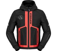 Spidi Armor Evo 2 Hoodie, textile jacket L Black/Red