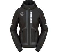 Spidi Armor Evo 2 Hoodie, textile jacket women S Black/Dark Grey/White