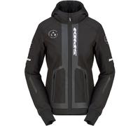 Spidi Armor Evo 2 Ladies Motorcycle Hoodie, black/white, size M