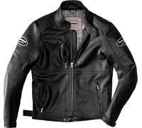 Spidi Clubber Motorcycle Leather Jacket, black, size 50 for Men