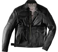 Spidi Clubber, leather jacket 56 Black/Black