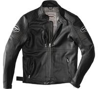Spidi Clubber Motorcycle Leather Jacket, black, size 50 for Men