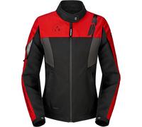 Spidi Corsa H2Out waterproof Ladies Motorcycle Textile Jacket, black/red, size XL